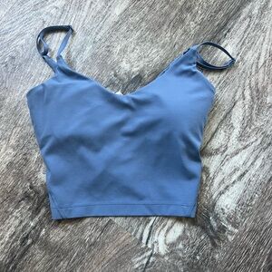 Lululemon Align Blue Crop Top